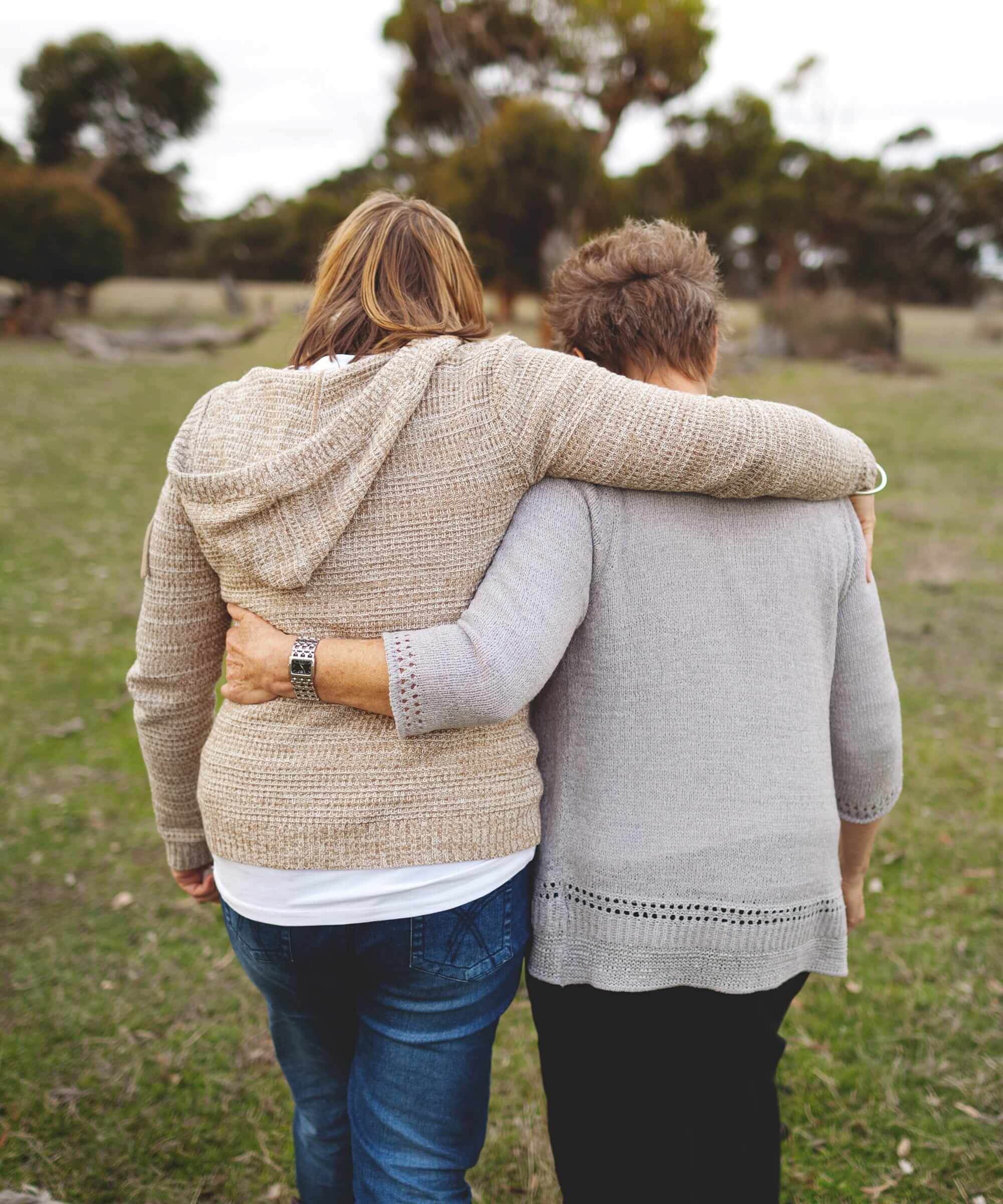 mum daughter live in care